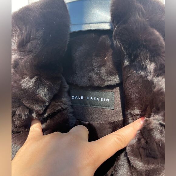 Dale Dressin Amicale Angora Rabbit Fur Coat - Picture 8 of 12